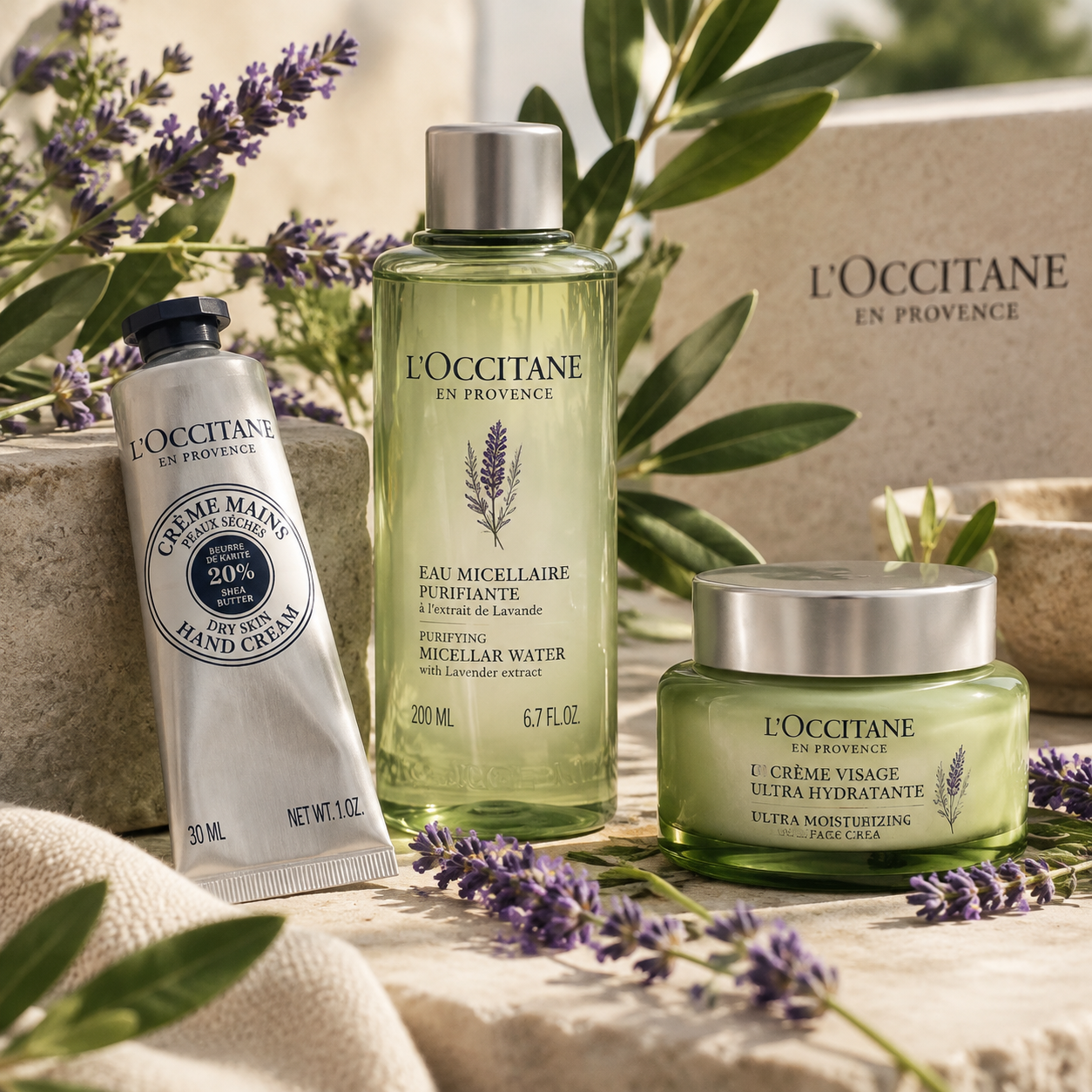 Peça de arquivo para L'Occitane